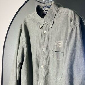 Devon&Jones Men's Green Shirt
